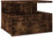 vidaXL Nachttisch Hängend Wand Nachtschrank Nachtkonsole Nachtkommode Wandschrank Hängeschrank Räuchereiche 40x31x27cm Holzwerkstoff