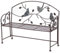 TentHome Blumenbank Blumenständer Pflanzenständer Metall Bank Blumenregal Klappbarer Blumenhocker Pflanzenhocker Klein Pflanzenregal für Balkon Hof Garten Outdoor