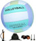 Volleyball Größe 5, PU Leder Weich Beachvolleyball, Wasserdichter Indoor- und Outdoor-Sport-Volleyball, Wettkampfvolleyball ist für Anfänger, Profisportler und Jugendliche