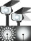 FabStyl Spot Solaire Exterieur, Lampe Solaire Jardin Lumière Puissante Projecteur Solaire au Sol Etanche IP67,3 Luminosité,Abat-jour Amovible Éclairage Pour Chemin Allée Cour - 2 Pack Blanc Froid