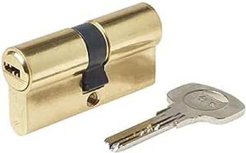 Yale 110723040040201 Cylindre de sécurité S1000 Laiton 30 x 40 mm Clé à Came Longue