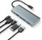 ISHEEP Docking Station USB-C Hub,6 en 1 Adaptador con 4K HDMI,M.2 Nvme/Sata SSD Enclosure,Suministro de Energía de 100W, 2 Puertos de Datos USB 3.0 y 1 Puertos Type-c.KH1001