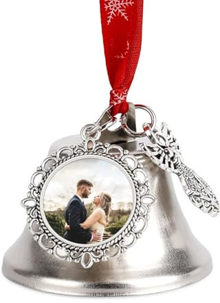 LZXSXZ Personalisierte Weihnachtskugeln mit Foto – Personalisierter Weihnachtsschmuck – Weihnachtsbaumschmuck mit Foto-Bildtext – Kugeln für Weihnachtsbäume für Mama, Papa, Familie, Kinder