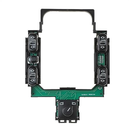 Elektrischer Fensterschalter Autozubehör für Master Power Fenster Spiegel für Schalter für Mercedes für Benz W210 W202 E320 E300 2108200110