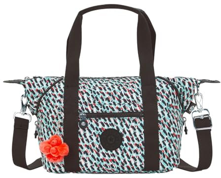 Kipling ART MINI Kleine Handtasche, Schultertaschen, Abstract Print (Weiß)