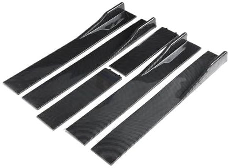 Auto Seitenschürze 1 Paar 2M Auto Seitenschweller Für E39 E46 E53 E90 E92 E93 E60 E61 X5 E70 X6 E71 X1 G30 G31 Verlängerung Rocker Panels Lip Splitter ABS Auto Seitenschweller ( Größe : D-Model Carbon