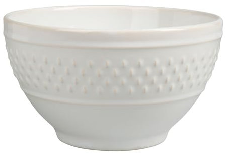 GENEVIEVE LETHU Cuenco de loza de 67 cl, grano de arroz, diámetro de 14 cm, altura 8 cm