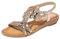 Silver Flat Wide Fit Sandals for Womens Slip On Wedges Sandals Casual Bling Rhinestone Strap Sandals Open Toe Slide Sandals Beach Shoescomfortable Dressy Sandals Summer