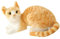 Kuscheltier Katze Lebensecht, 30cm Simulation Kurzhaar Nette Katze Puppe Flauschigen Plüsch Kätzchen Liegend Stofftier echt siamesische Katze Plüschtier Katze Plüschfiur Spielzeug für Kinder Frauen