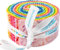 Expressions Batiks Sorbet and Sundaes Rolie Polie 40 2.5-inch Strips Jelly Roll Riley Blake RP-SS-40