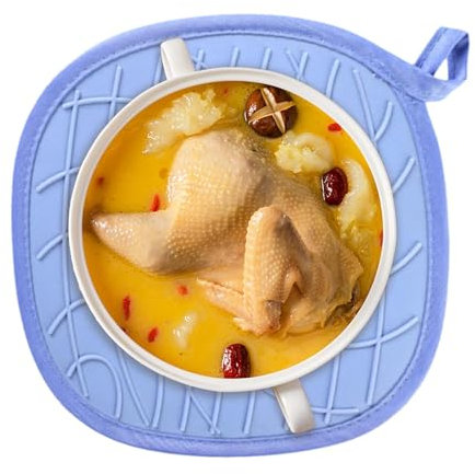 Hot Pads Maniques en Silicone Résistant à la Chaleur, Imprimé Ours, Tapis Résistant à la Chaleur pour la Cuisine | Grand Dessous de Plat Multi-Usage en Éponge pour Casseroles Chaudes, Poêles