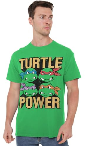 TEENAGE MUTANT NINJA Unisex TMNT Turtle Power Unisex T Shirt T-Shirt