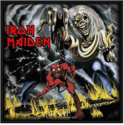 Halle15Clothes – Patch for Your Cowl – Band Iron Maiden – Number of the Beast