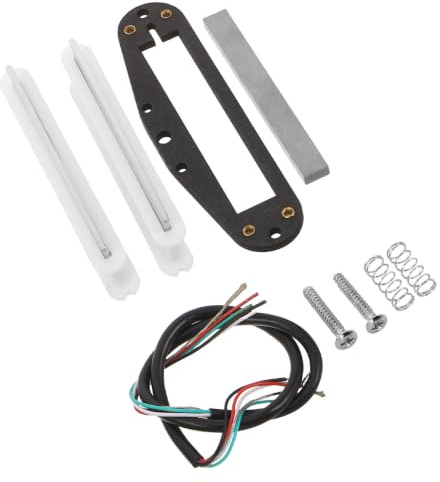 Alipis 1 Ensemble Set Micro Humbucker Double Bobinage Alnico Blanc pour Guitare Électrique St Micro Remplacement Bruit Tonalité Authentique et Compatibilité Guitare Électrique St