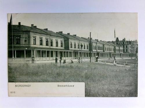 Postkarte: Norderney - Bremerhäuser