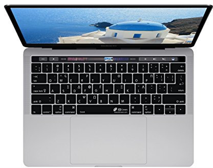 KB Covers Griechische ISO-Tastaturabdeckung mit MacBook Pro Touch Bar (Ende 2016) 19106