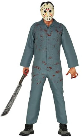 FIESTAS GUIRCA Mens Hockey Boiler Suit Fancy Dress Halloween Costume Size Large