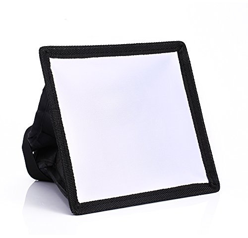 EBTOOLS Softbox Speedlight Diffusor Speedlite Softbox Blitzlicht Diffusor 15 * 17cm Tragbare Softbox Soft Box Diffusor Ersatz für Ersatz für Nikon Flash Light Speedlite