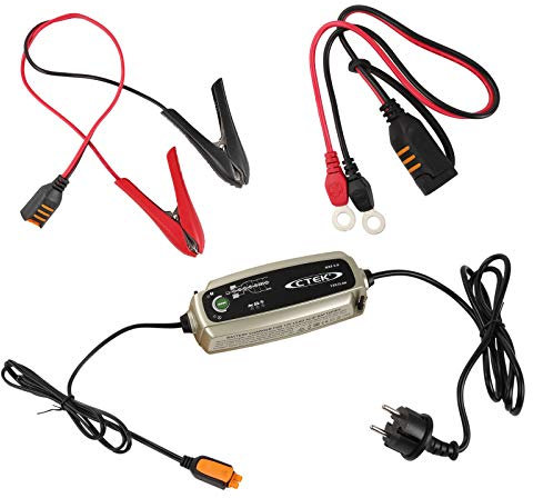 CETEK | 6 bis 8 Stufen | 12 Volt | 32Ah bis 160Ah | vollautomatisch | Erhaltungsladung | ideal zur Ladung der Bordbatterie | Autark-Batterie (MXS 3.8 85Ah)