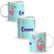 LolaPix Taza plastico personalizada. Taza Plastico con asa Infantil Personalizada. Vaso Infantil Personalizado. Tazas Personalizadas con Nombre SIN BPA. 5 COLORES. Flamenco