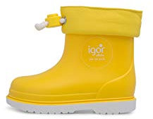 IGOR Botas de Agua para Niña Modelo Bimbi Glitter de Amarillo, 28