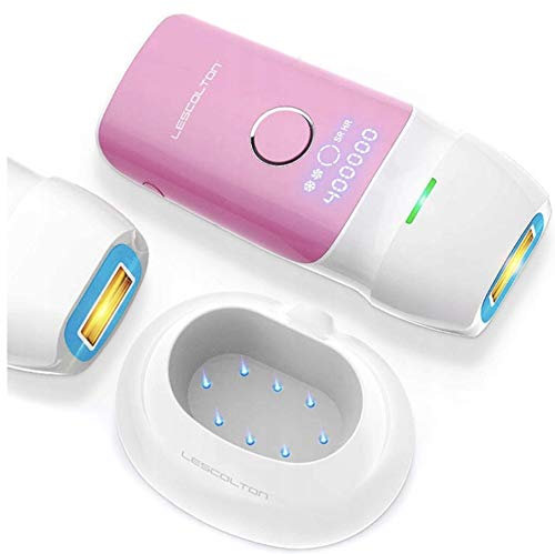 LESCOLTON T-013C Laser-Epilierer – IPL Ice Cool Technologie – 5 Leistungsstufen – Zwei Arbeitsmodi – Touch- Steuerung – bis zu 400.000 Blitze!