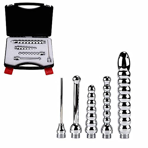 YCGLX 5 Stücke Anus Einlauf Intimdusche,Analdusche zur Intimreinigung 5-pcs Set Duschkopf zur Intim-Reinigung Klistier Shower Dusch Aufsatz SM Anal Einlauf Sexspielzeug für Männer Frauen