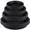 doesnotapply Plant Saucer Plastic, Polypropylene, Black, no