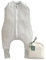 molis&co - Baby schlafsack mit Füßen und Socke -Ideal für Frühling und Herbst - Babyschlafsack mit Beinen 1 tog - 100% Baumwolle (Oeko-TEX 100), Premium Qualität - Dawn Stripes (80 cm)