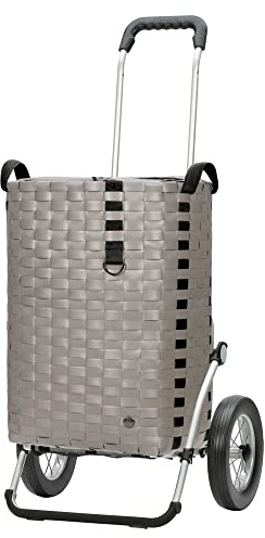 ANDERSEN Einkaufstrolley - Royal Shopper Silja Liver 53 L handgemacht, Handwagen, recycelt, Aluminium, klappbar, leichtgängig