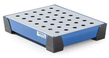 Kleingebindewanne classic-line aus Stahl, lackiert, m. verzinktem Lochblech, 10 Liter, 500x400x95