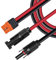 ZkeeShop Solarladekabel Solarstecker auf XT60i Adapter Stecker Anschluss Solarpanel 12AWG XT60i-F Kabel Kompatibel für Ecoflow Delta River Solargenerator Tragbare Powerstation (5M/196inch) (5M)