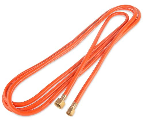 5 m Gasschlauch 3/8 x 1/2 10 bar Ersatzschlauch Grill Verlängerung