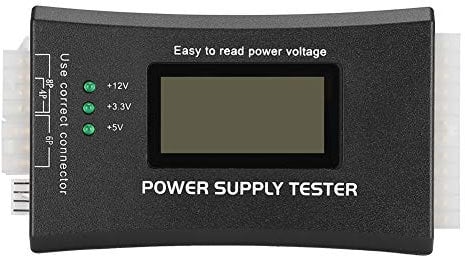 ATX Power Supply Tester, LCD Computer PC Power Supply Tester with LCD Display Computer PC Power Supply Tester Detect ATX, BTX, ITX, TFX Computer Power Supplies