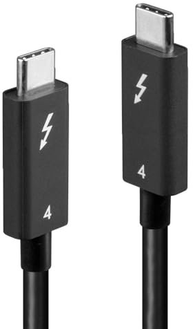 LINDY 2m Active Thunderbolt 4 Cable, 40Gbps