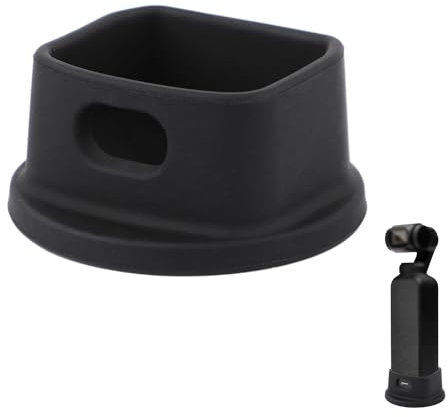 NQEUEPN Support de Bureau Antidérapant en Silicone pour DJI Osmo Pocket 3, Stable Support de Bureau pour Appareil Photo Léger Compact Portable Support de Base pour DJI Osmo Pocket 3 (Noir)