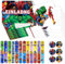 VAVICRAP Einladungskarten Kindergeburtstag Junge 12 Einladung Kindergeburtstag Junge 12 Schnapparmband Kinder Partyeinladungen Jungen Geburtstagseinladungen für Kindergeschenke Geburtstags Party
