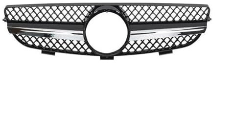 ABLSUR Grill Für Mercedes Für Benz CLK Klasse W209 CLK63 CLK550 CLK320 2003-2009 Auto Front Grills Grille Stoßstange Grille Haube Mesh Gitter