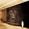 XLMING Animal Lion Papier Peint 3D Intissé Salon Canapé Chambre À Coucher Salle Manger Intérieure Murale-300cm×210cm