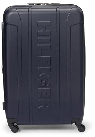 Tommy Hilfiger Hartschalengepäck mit Drehgelenk, Marineblau, Large, Hartschalengepäck mit Drehgelenk