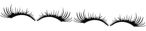 SEWOART 2paare Auto Scheinwerfer Wimpern Aufkleber Und Langlebig Einfache Anwendung Dekorative Augenbrauen Für Fahrzeuge Effekt