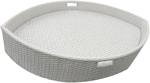 Vassoio galleggiante per piscina 90X60X20Cm/35.4X23.6X7.9In Vassoio diamantato, piatto galleggiante in rattan fatto a mano, piscina per hotel con piatto di frutta per acqua, 11-90 x 60 x 20 CM