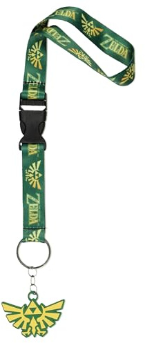 The Legend of Zelda Triforce Handschlaufe für Schlüssel und Geldbörsen, Hand- und Handgelenk-Schlüsselband für Männer und Frauen