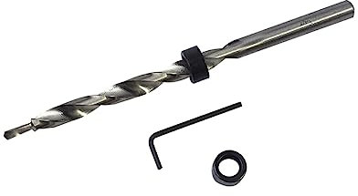 Angoily Titanbeschichtete 9 5-mm-senkbohrer – 2er-set – Holzlochreibahle – Genaue Positionierung – Stahl