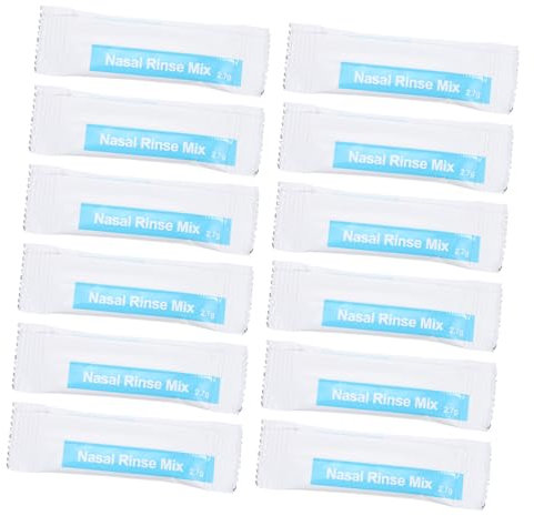 DEARMAMY 40packungen Nasenspülsalz Nasenreinigungssalz Nasenpflegesalz Schnell Löslich Für Erwachsene Und Junge Mädchen Tägliche Nasenpflege