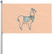 Garten Flaggen Alpaka Peru Fahne Dekoration Personalisierte Gartenflagge Uv-Beständig Balkonflagge Für Parade Drinnen Party 90X152CM