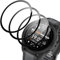 3 Pezzi Vetro Temperato per Garmin Forerunner 165, Pellicola, Ultra HD, Senza Bolle, Anti-Graffio, Alta Trasparente,etro temperato