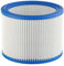 vhbw Rund-Filter Falten-Filter kompatibel mit Staubsauger, Saugroboter, Mehrzwecksauger Nilfisk/Alto/Wap Attix 350-01, 360-11, 360-21, 360-2M, 40