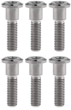 Ruifu Titan M8 Scheibenbremse Rotor Gr5 Ti Schrauben Schrauben 20 22 30 33 mm für Motorrad Yamaha Suzuki (6 Stück) (Titan, M8 x 33 mm)