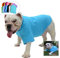 Lovelonglong Hund T-Shirt, 100% Baumwolle, Haustier T-Shirt, Hund-Unterhemd T-Shirts Für Französische Bulldoggen, Englische Bulldoggen, Möpse Lake-Blue B-S